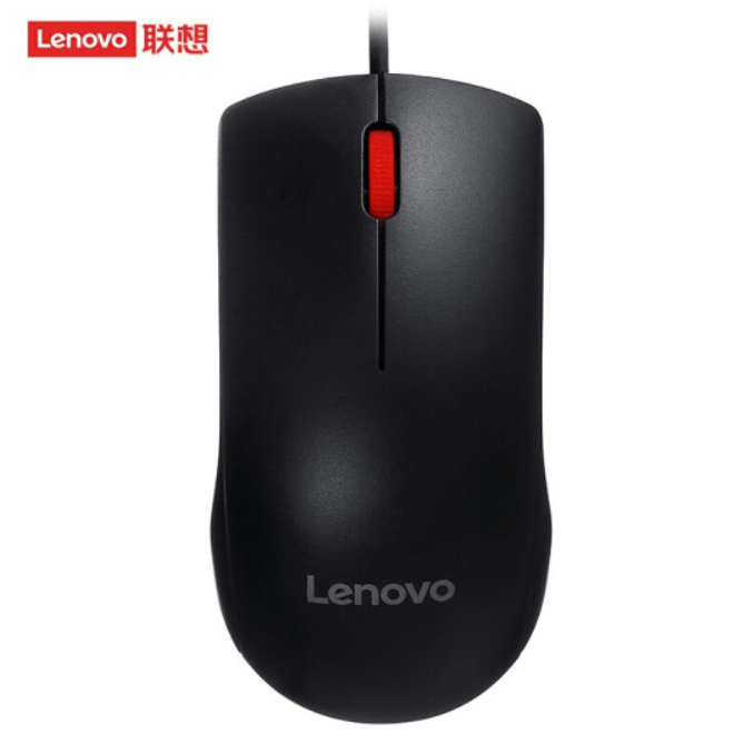 联想(Lenovo)鼠标有线鼠标 办公鼠标 联想大红点M120Pro有线鼠标 笔记本台式机鼠标